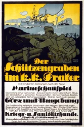 Okopy na Praterze, 1918 r.